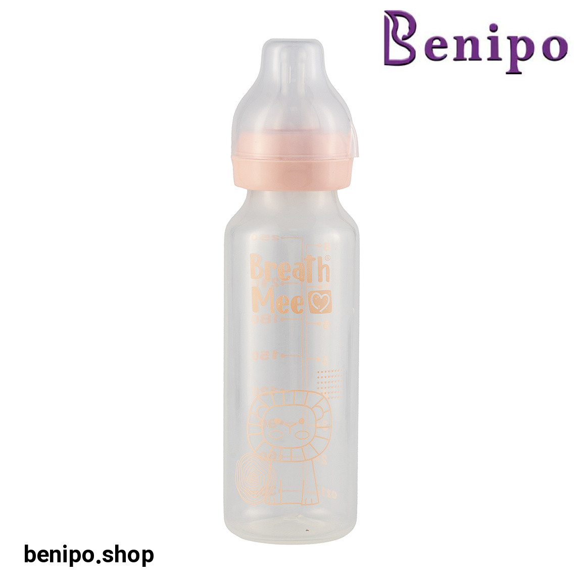 شیشه شیر استاندارد پلی پروپیلن حجم 250 میلی لیتر