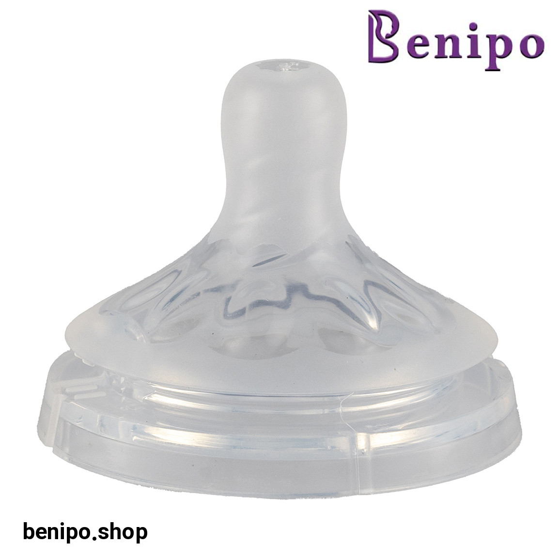 سرشیشه دهانه عریض مدل سر گرد سایز 1