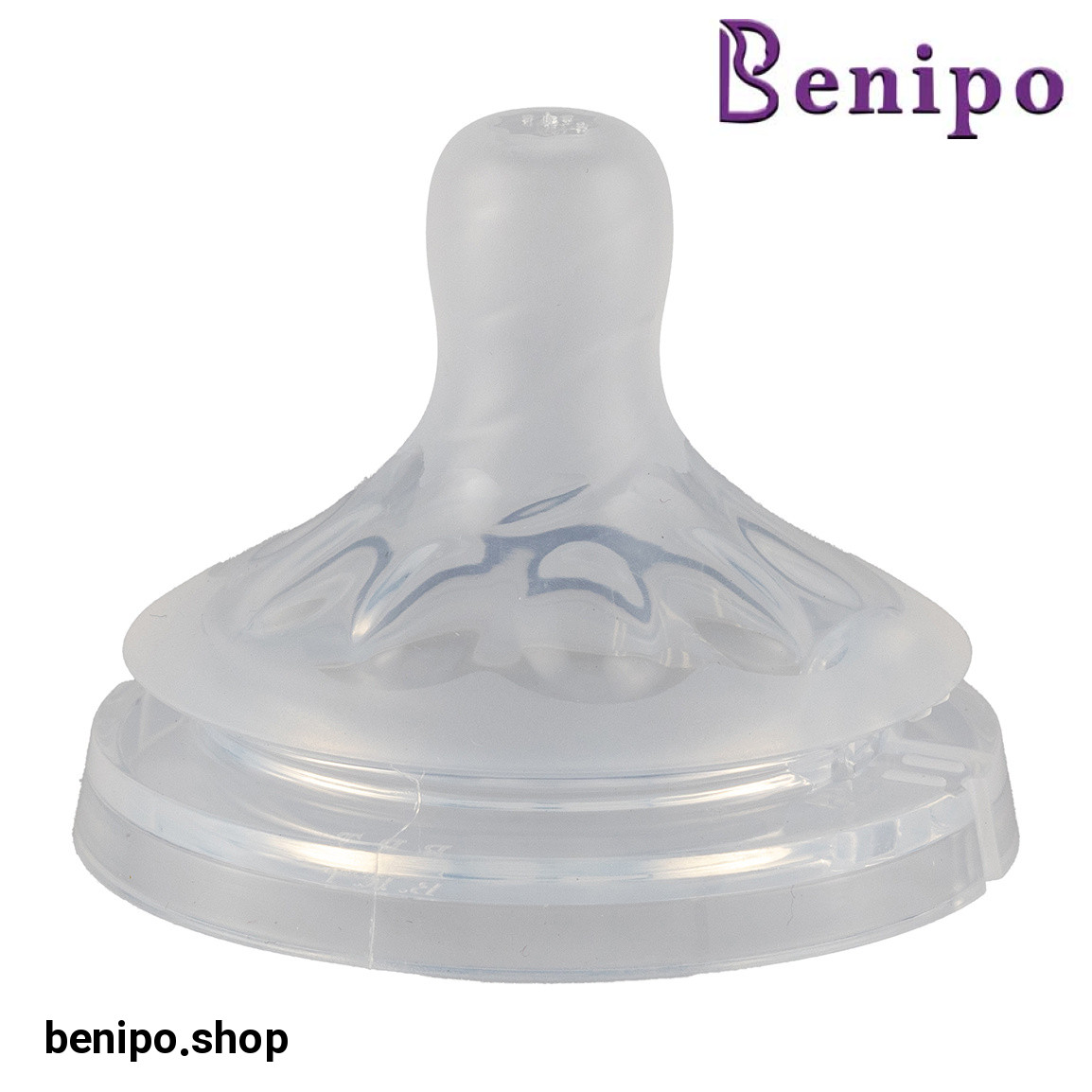 سرشیشه دهانه عریض مدل سر گرد سایز 3