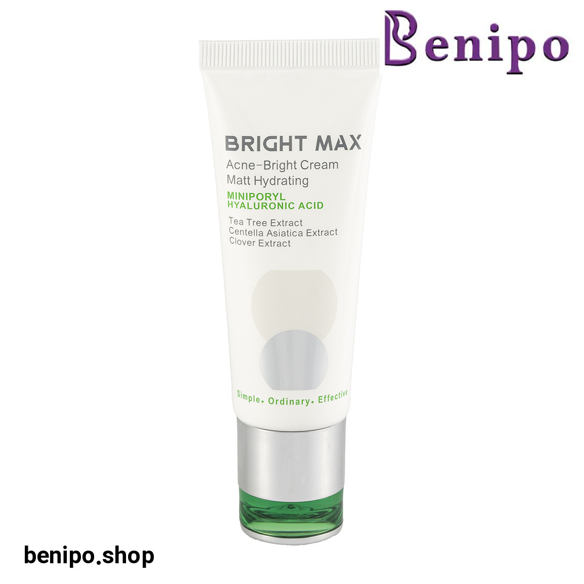 کرم مرطوب کننده مات مدل آکنه برایت حجم 40 میلی لیتر