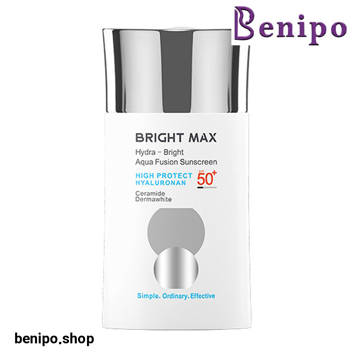 ضد آفتاب آکوا فیوژن فلوئید هیدرا دارای spf50 حجم 50 میل