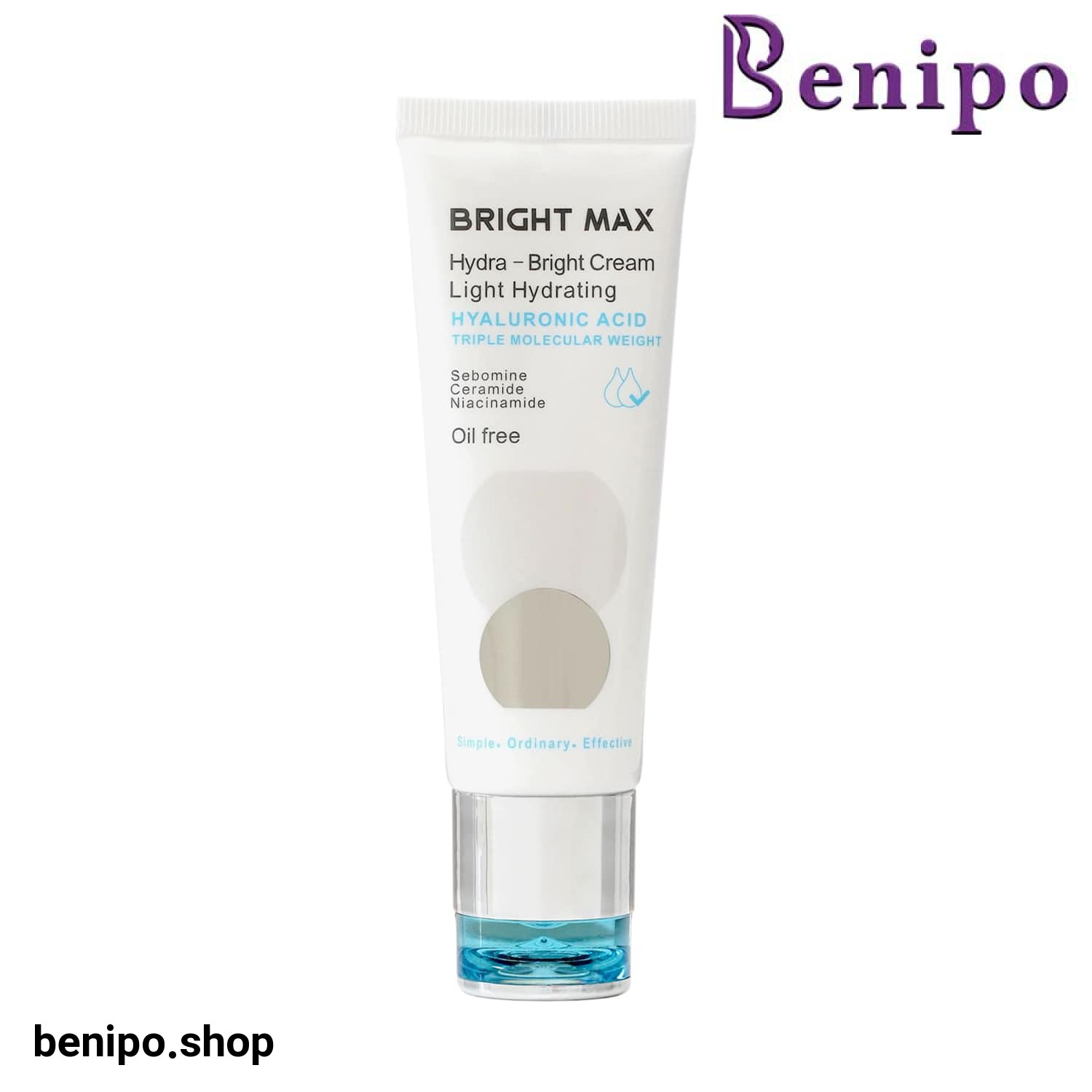 کرم آبرسان پوست چرب و مختلط برایت مکس