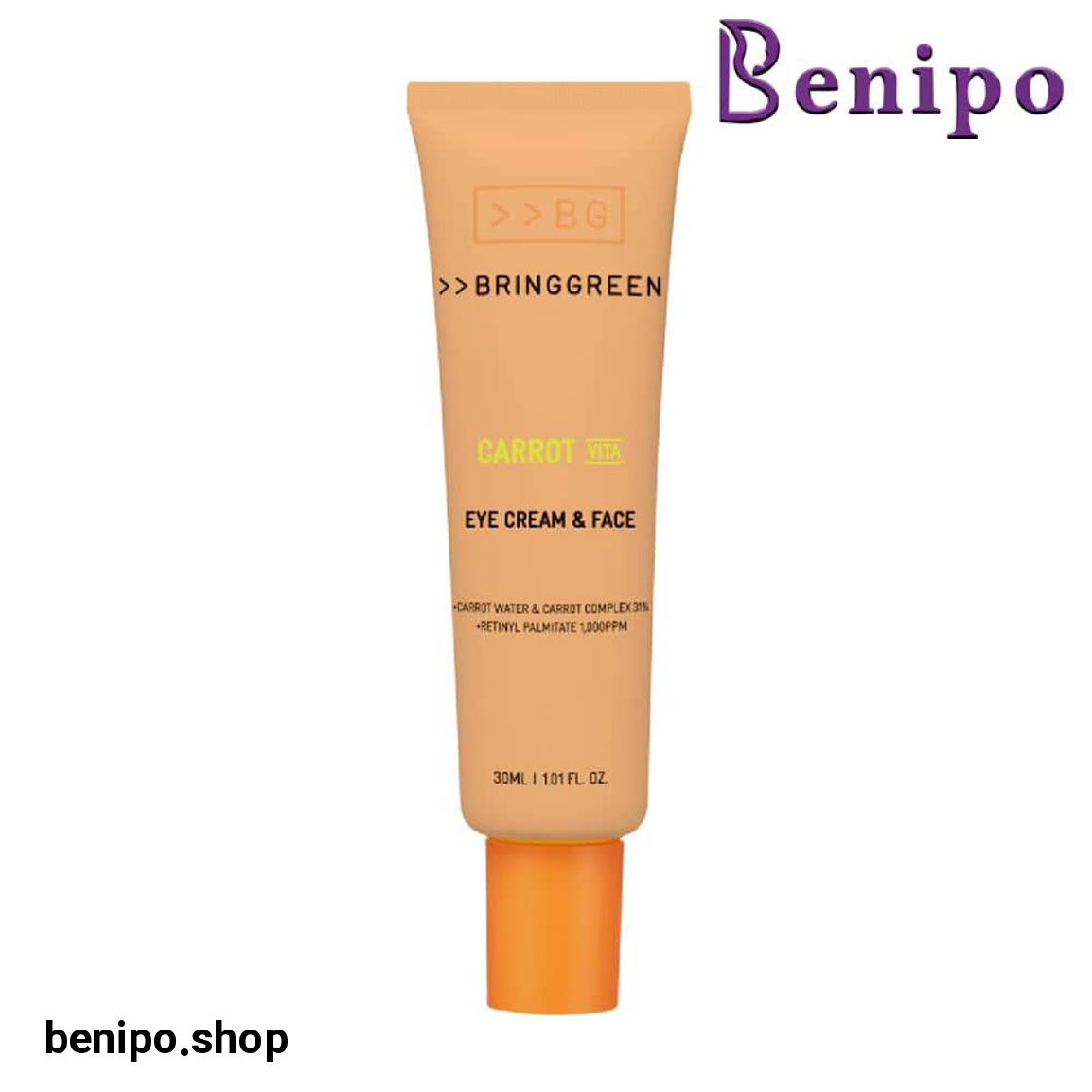 کرم دور چشم و صورت مدل Carrot حجم 30 میلی لیتر
