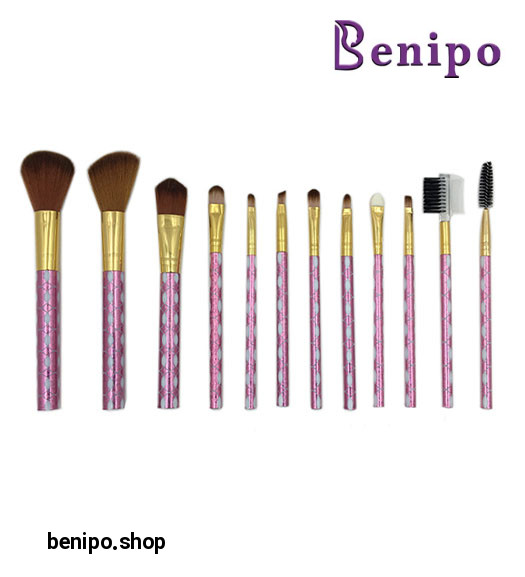 ست براش آرایشی 12 تکه کارتی