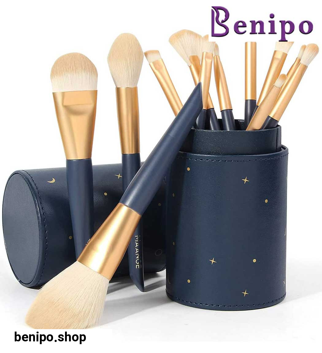 ست برس آرایشی مدل E1 مجموعه 12عددی