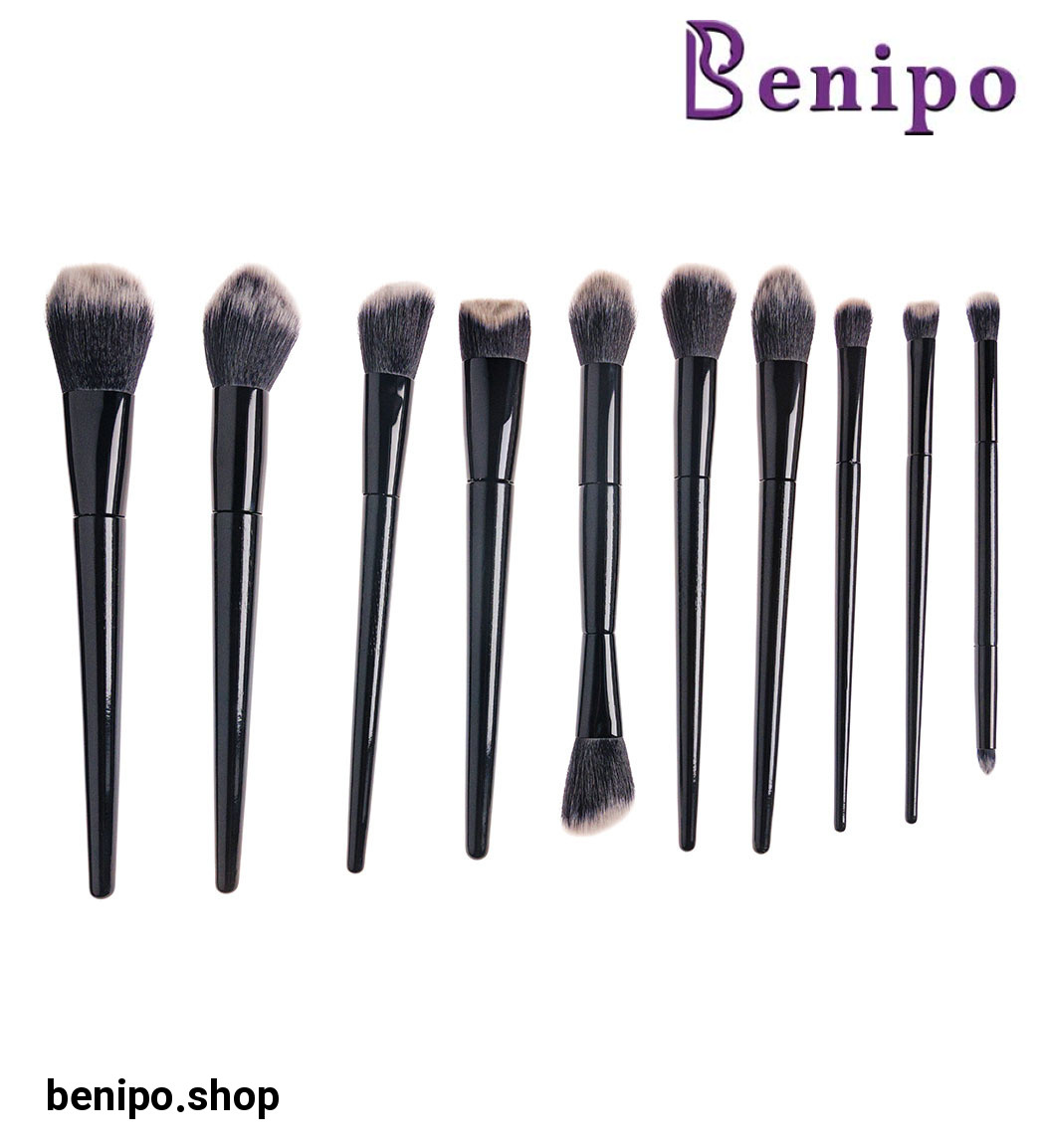 ست براش آرایشی مدل L1 مجموعه 10 عددی