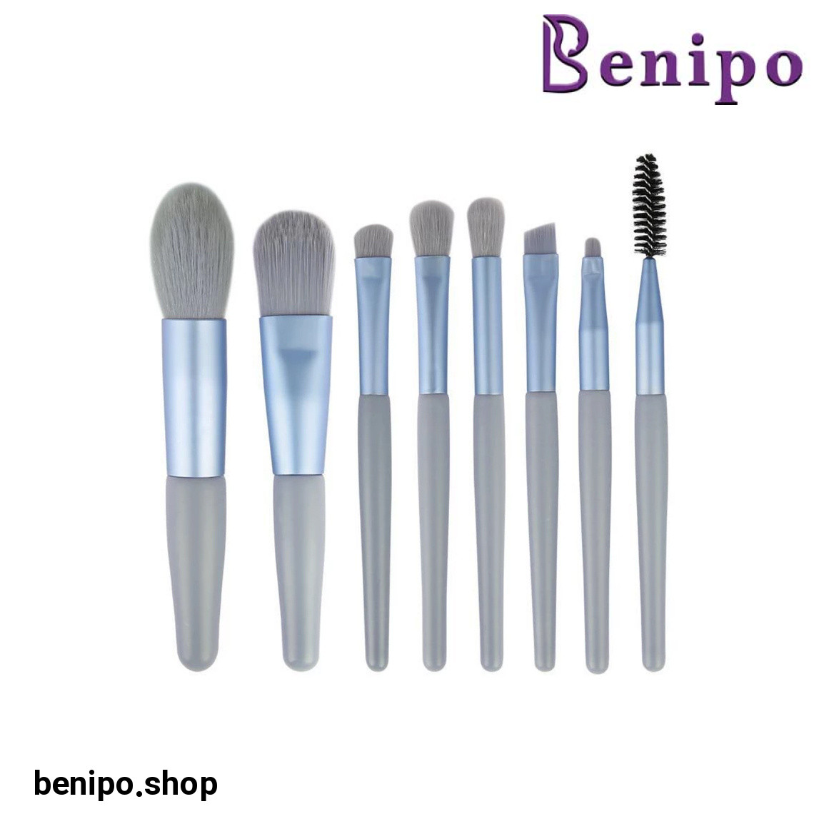 ست برس آرایشی مدل M2 مجموعه 8 عددی