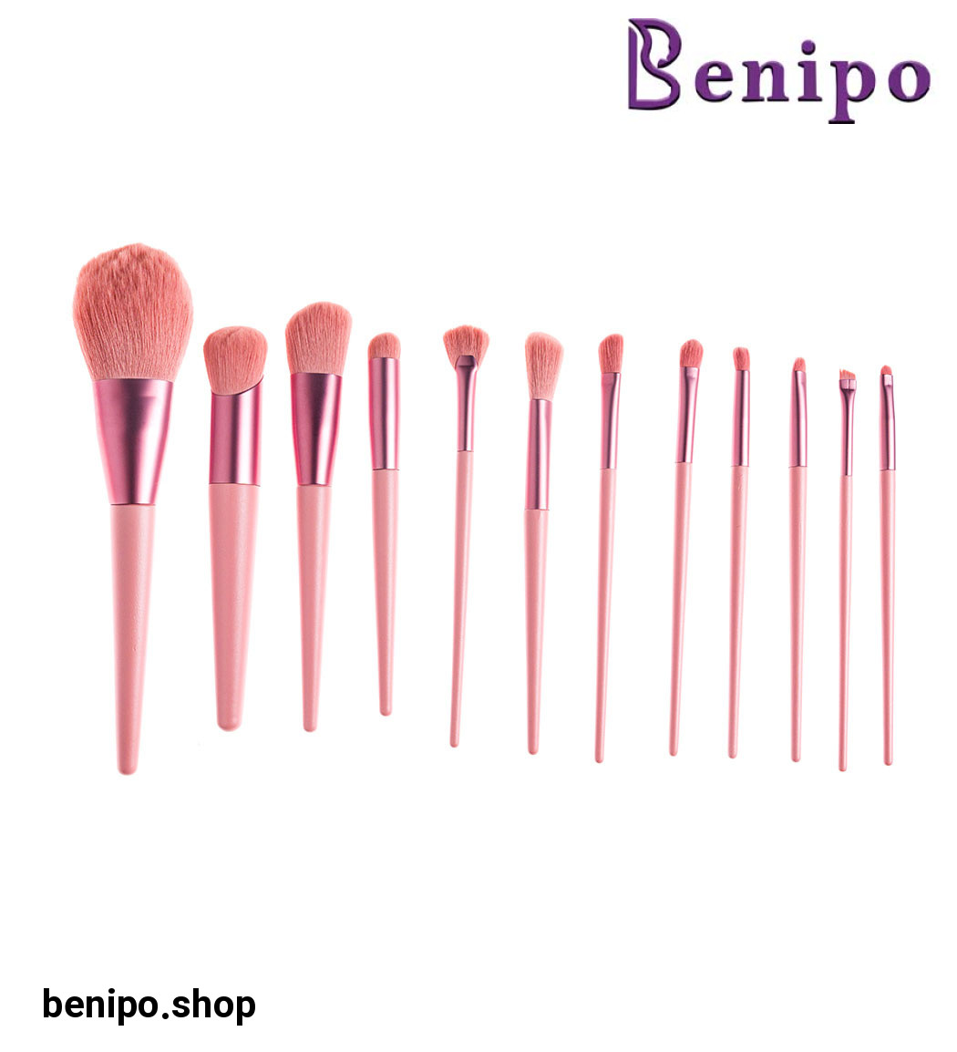 ست براش آرایشی مدل S3 مجموعه 12 عددی