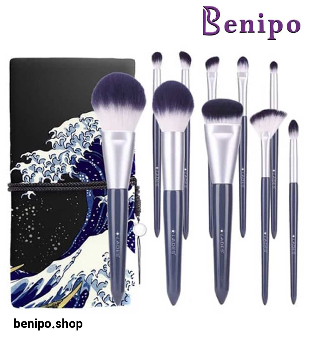 ست برس آرایشی مدل U2 مجوعه 10 عددی