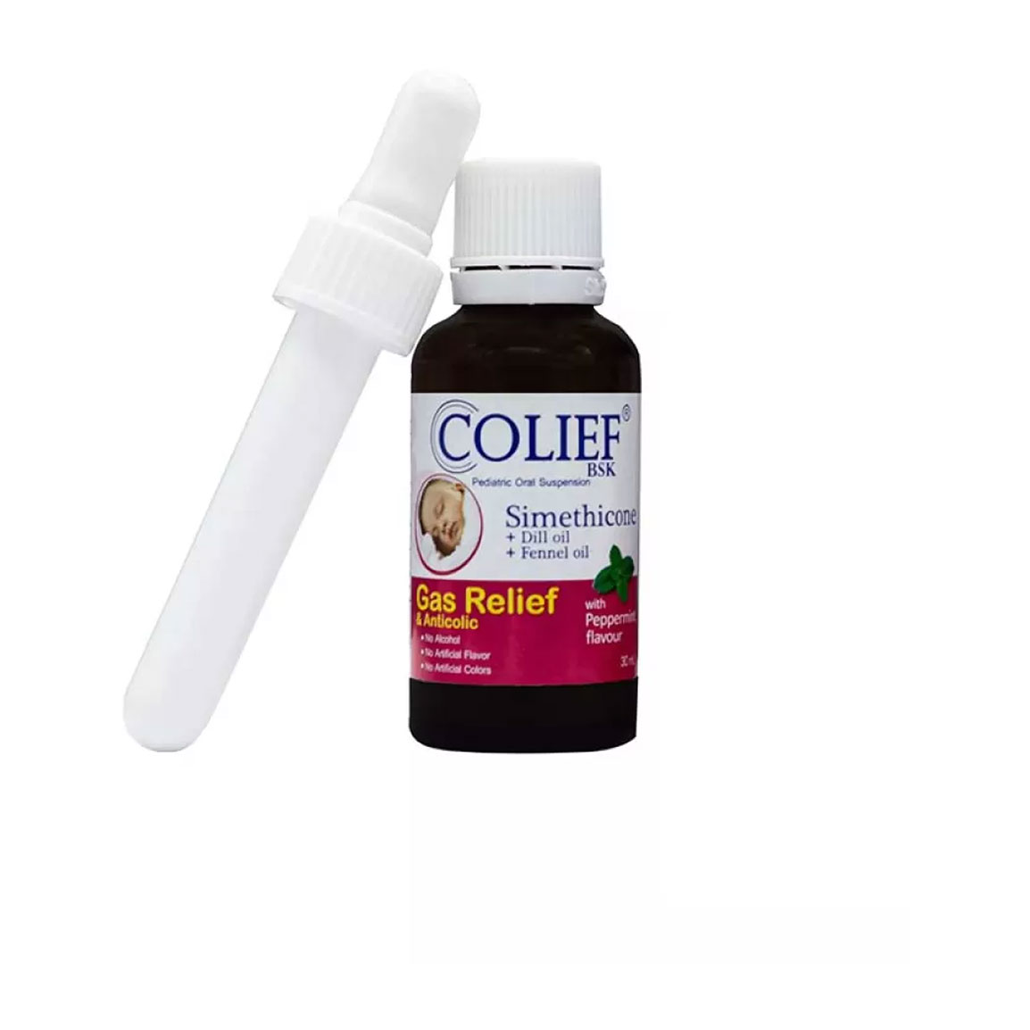 قطره کولیف حجم 30 میلی لیتر