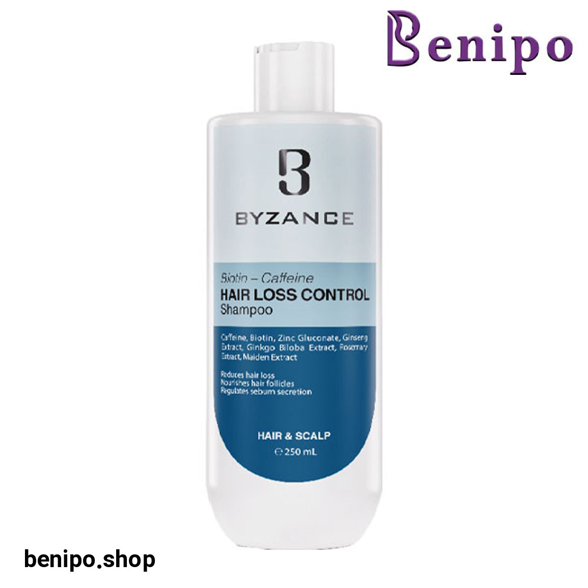 شامپو تقویت کننده و ضد ریزش مو حجم 250 میلی لیتر