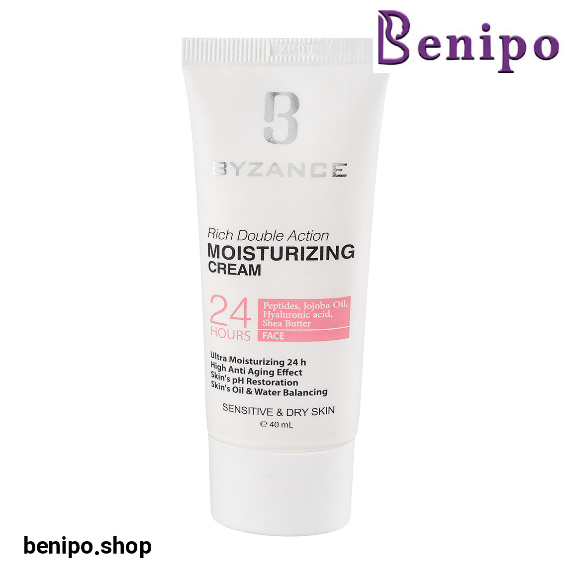 کرم آبرسان صورت مناسب پوست های حساس و خشک حجم 40 میلی لیتر