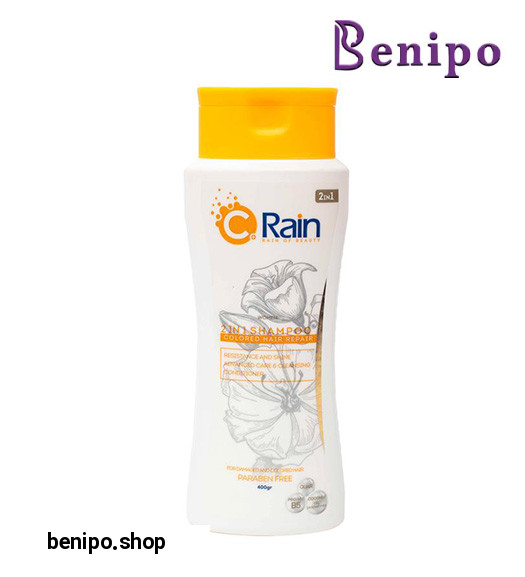 شامپو 2 در 1 حاوی نرم کننده برای موهای خشک، زبر و آسیب دیده 400گرم