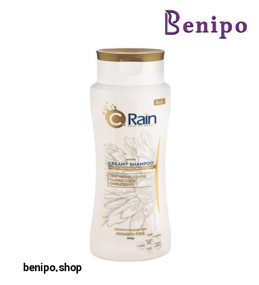 شامپو 3 در 1 کرمی حاوی مرطوب کننده 400گرم