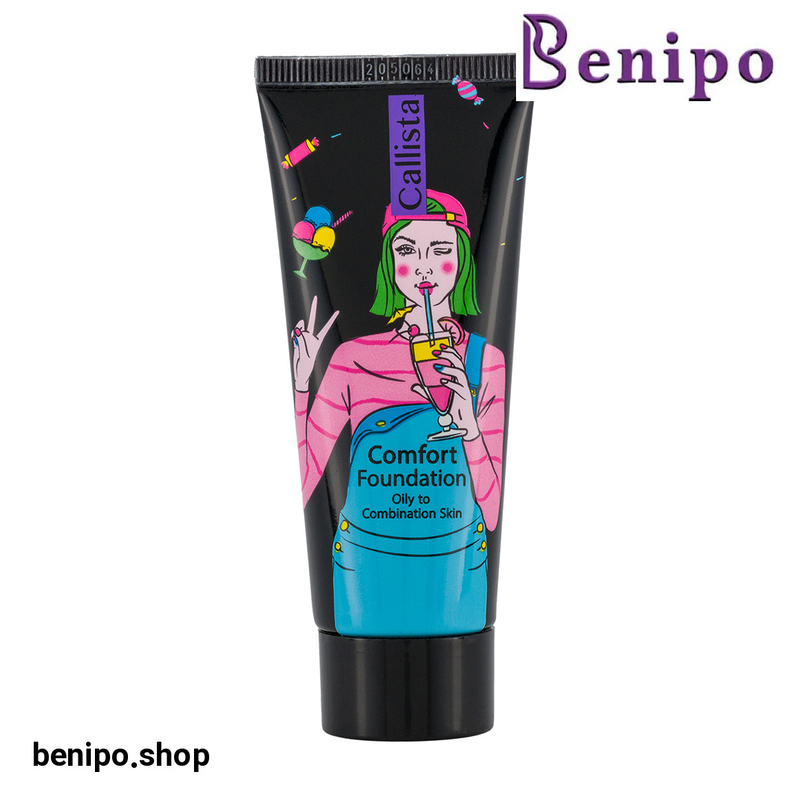 کرم پودر تیوپی مدل Comfort حجم 35میل