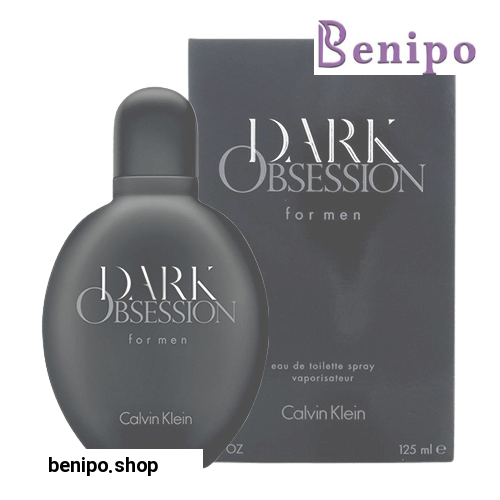 ادو تویلت مردانه مدل CK Obsession Dark حجم 125 میل