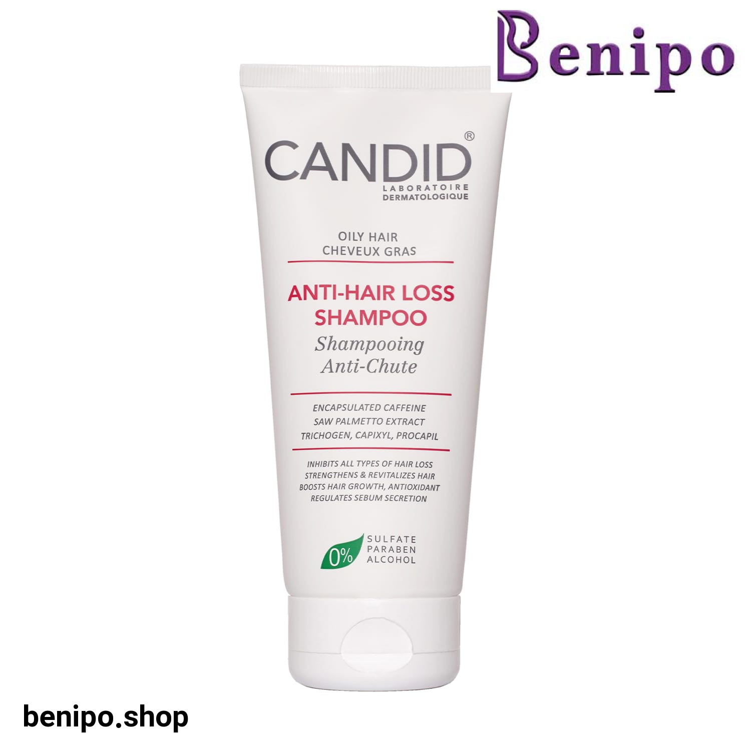 شامپو ضد ریزش موی چرب کاندید