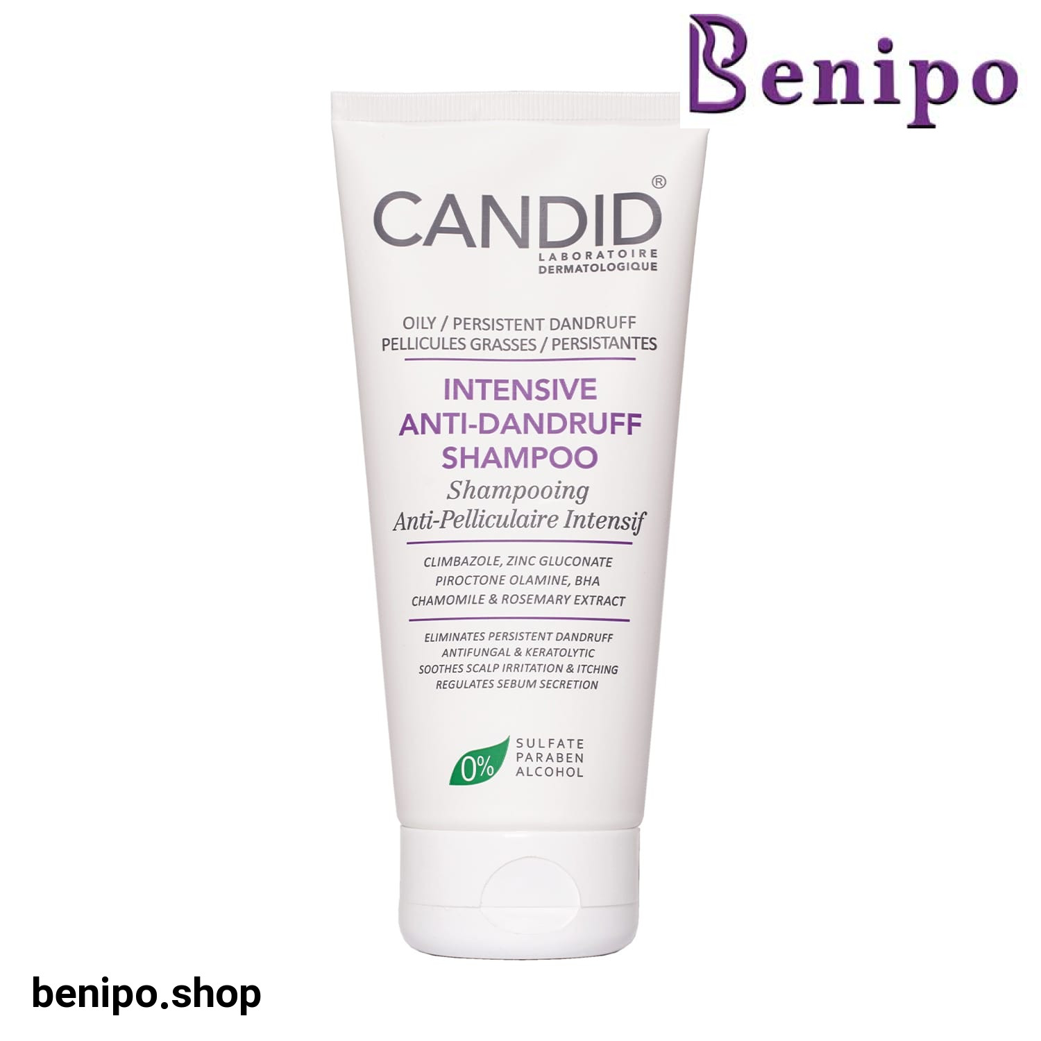 شامپو ضد شوره(شوره چرب و مقاوم) کاندید