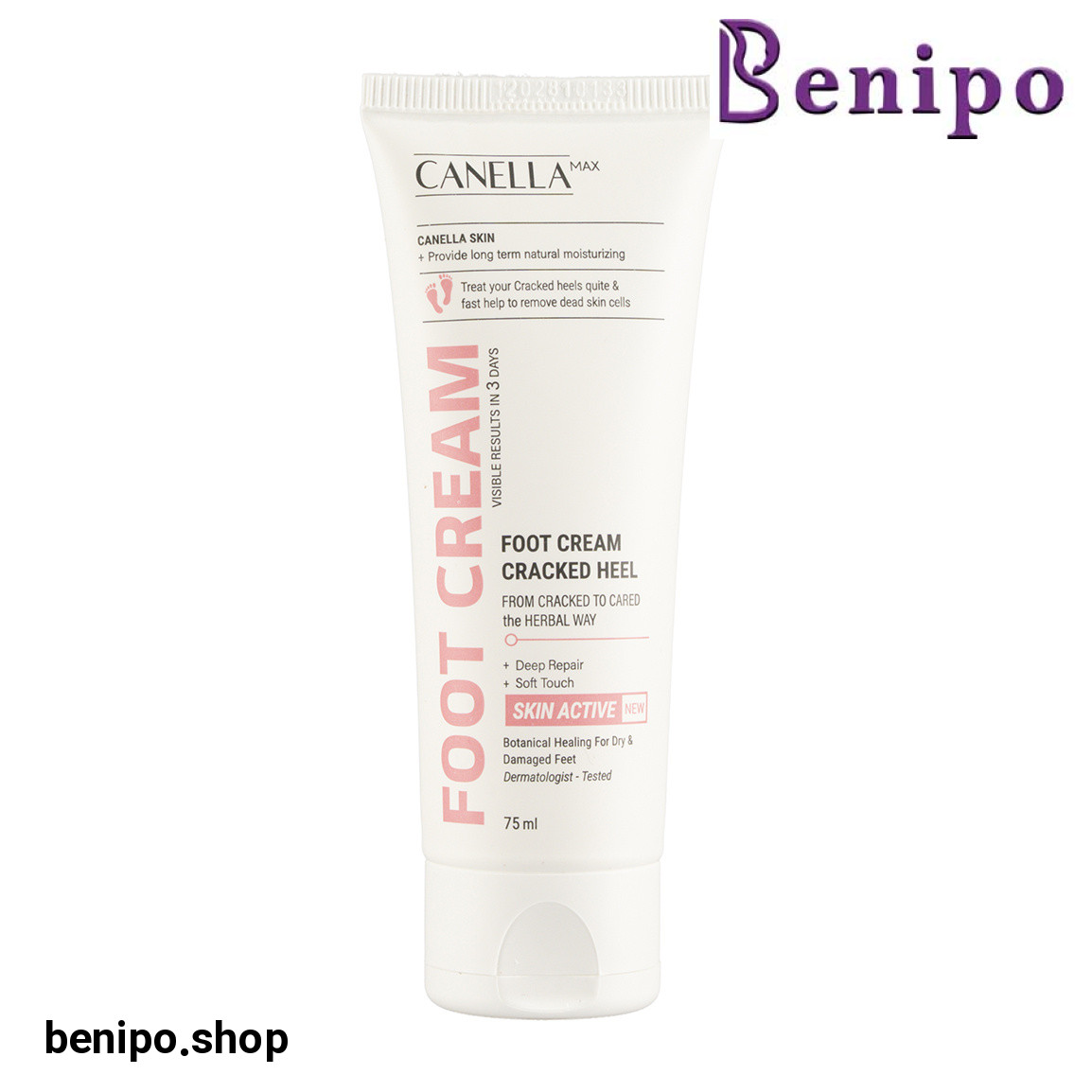 کرم ترمیم کننده ترک پا حجم 75 میلی لیتر