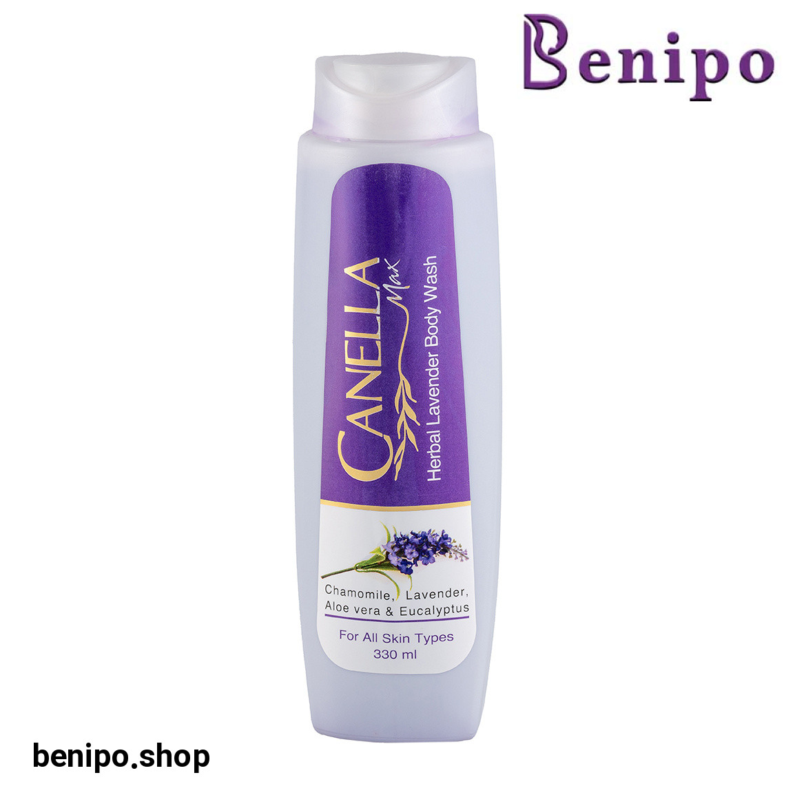 شامپو بدن اسطوخودوس مناسب انواع پوست حجم 330 میلی لیتر