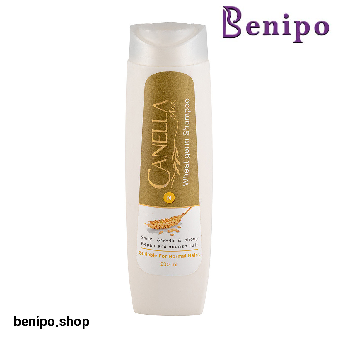 شامپو جوانه گندم مناسب مو نرمال حجم 230 میلی لیتر