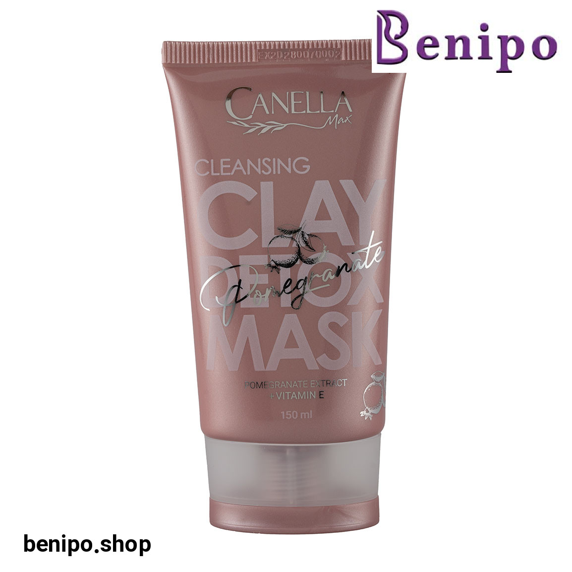 ماسک پاکسازی عمیق پوست صورت حاوی خاک رس حجم 150 میلی لیتر