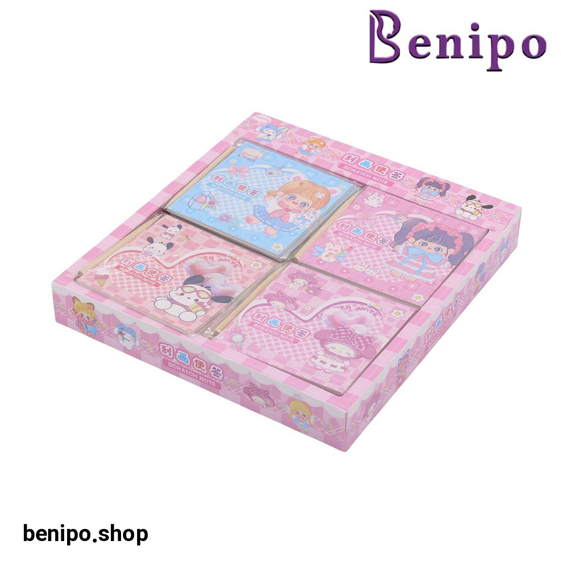 نقاشی ذغالی دفترچه ای سانریو کد 781-13 ارسال به صورت رندوم