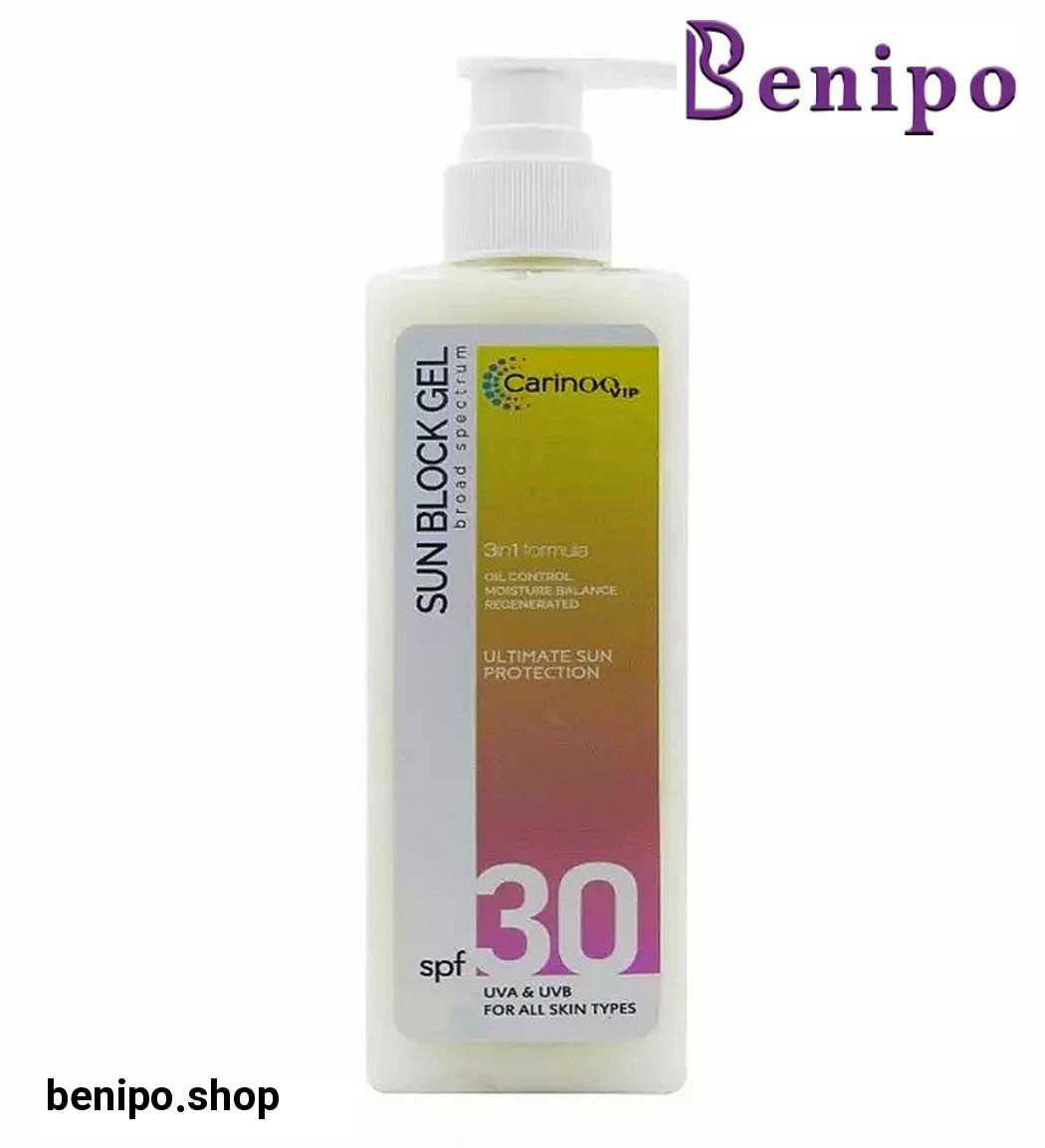 ژل ضد آفتاب SPF30 مدل 3in1 حجم 250میل