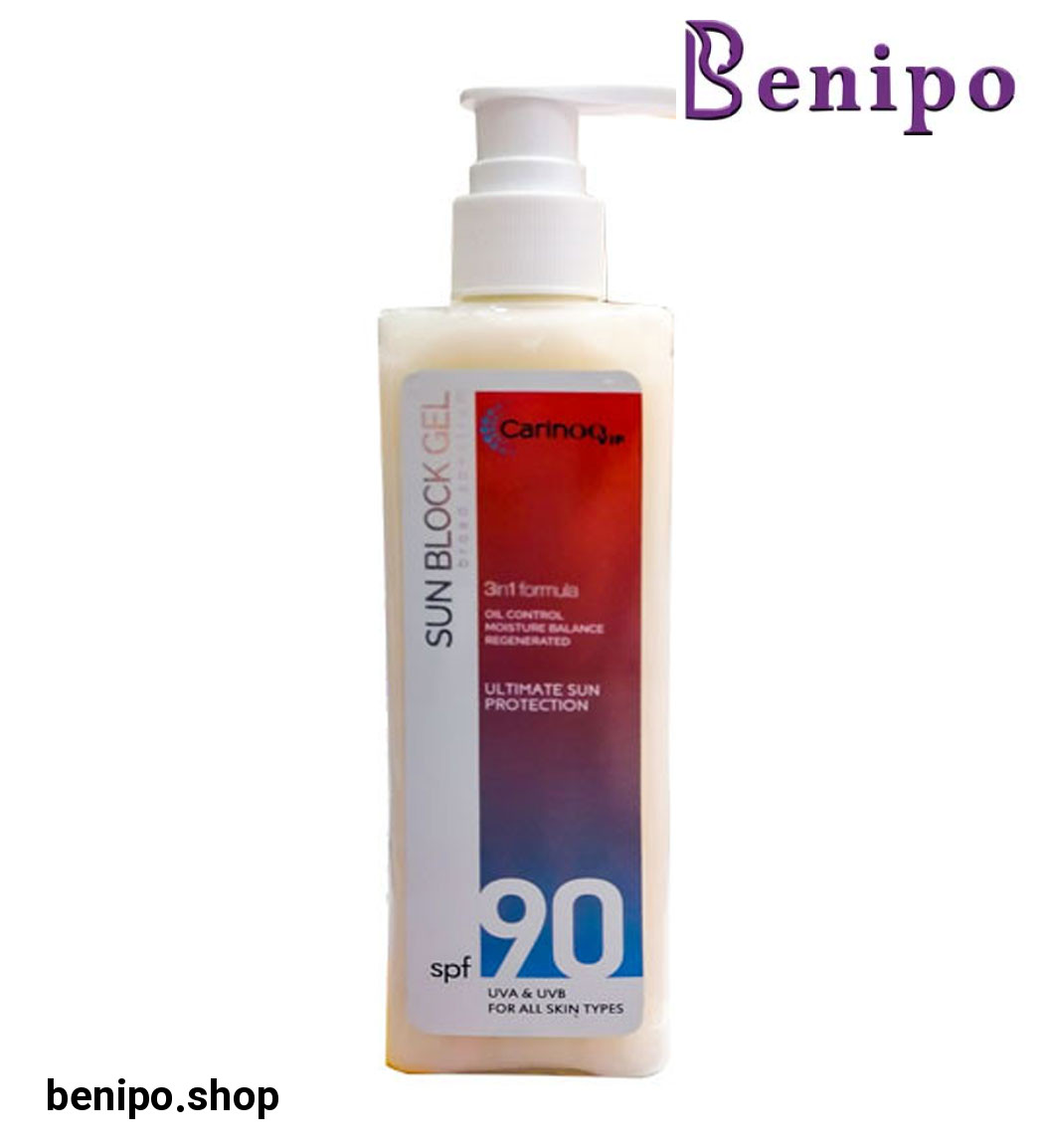 ژل ضد آفتاب SPF90 مدل 3in1 حجم 250میل
