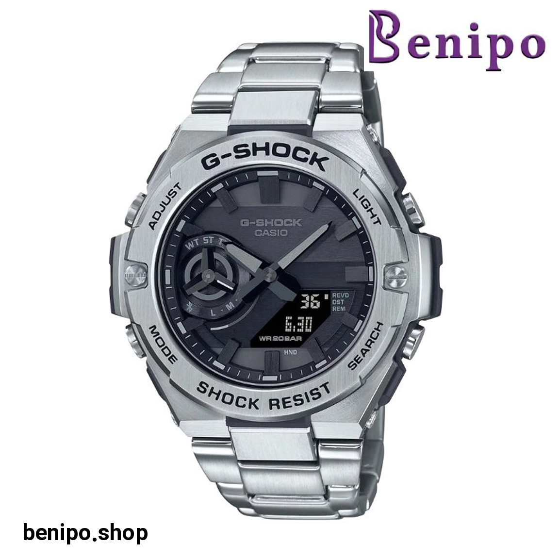 ساعت مچی مردانه G-Shock مدل GST-B500D-1A1DR