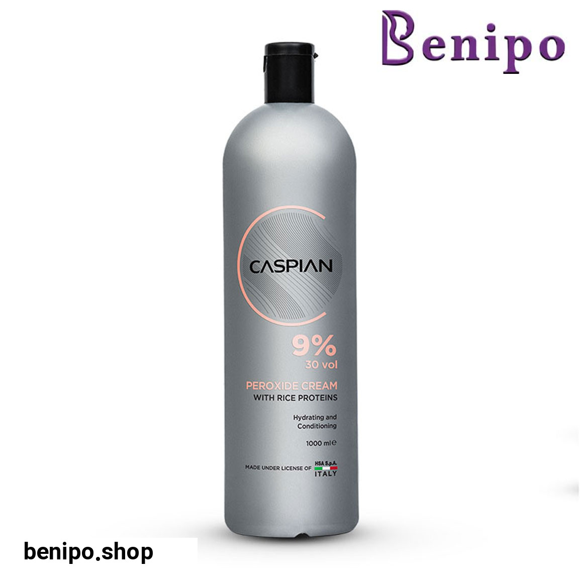 کرم اکسیدان 9 درصد حجم 1000 میلی لیتر