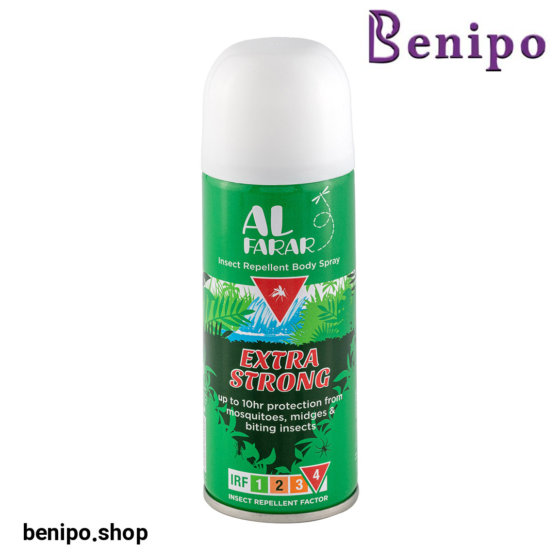 اسپری بدن دور کننده حشرات الفرار حجم 100 میلی لیتر