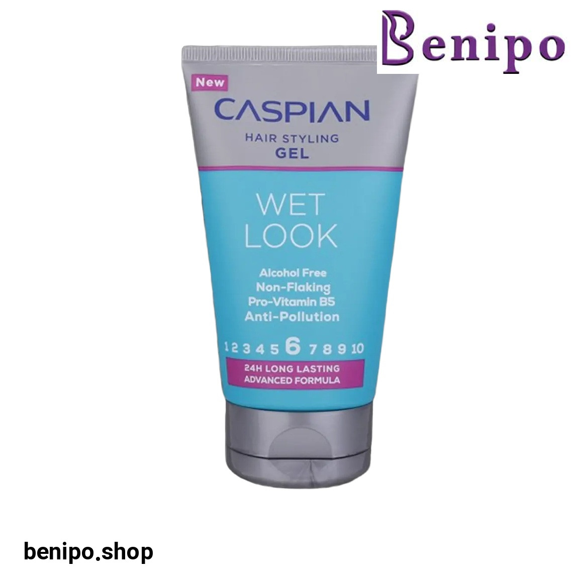 ژل مو خیس کاسپین مدل WET LOOK حجم 150 میلی لیتر