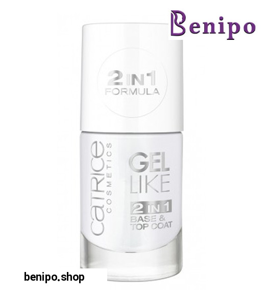 تاپ کت و لاک پایه دوکاره ژل لایک