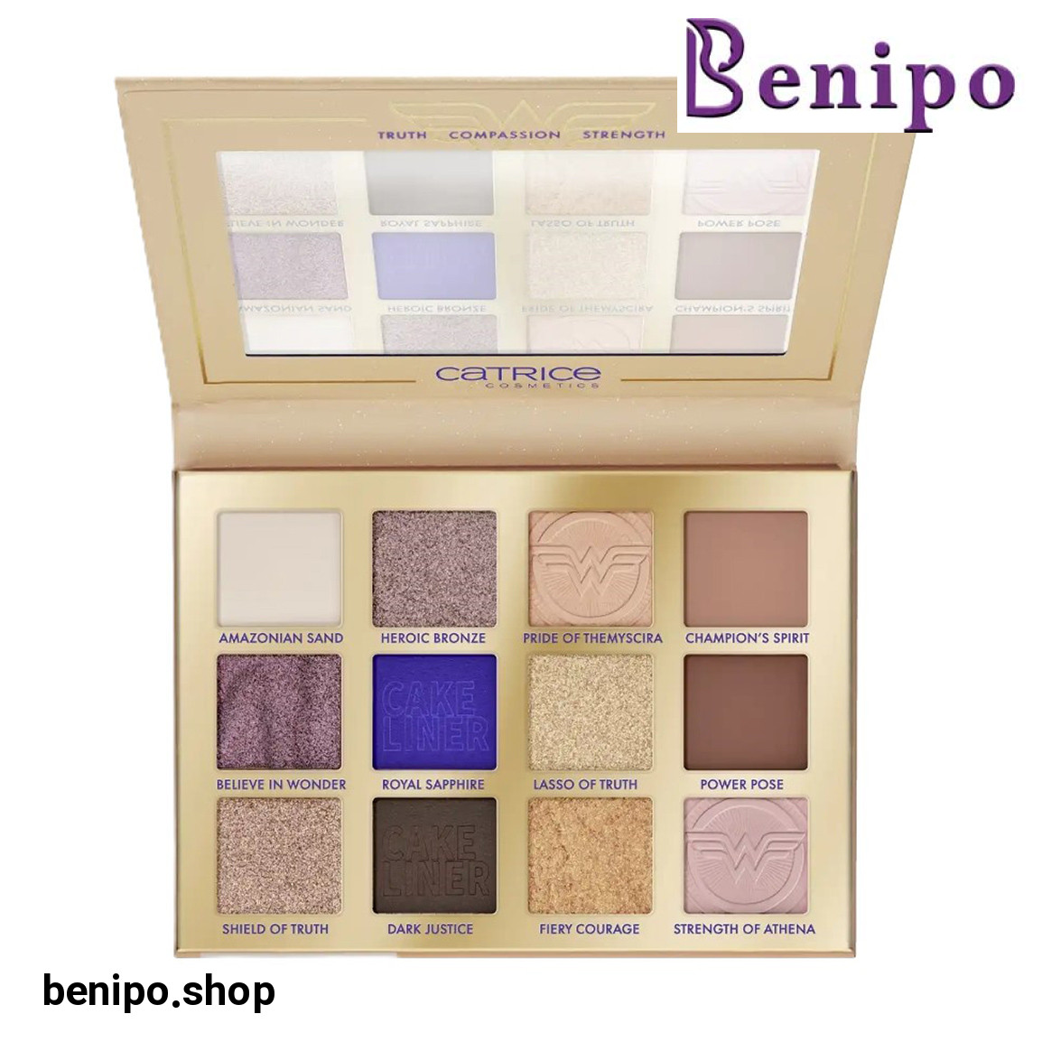 پالت سایه 12 عددی مدل W