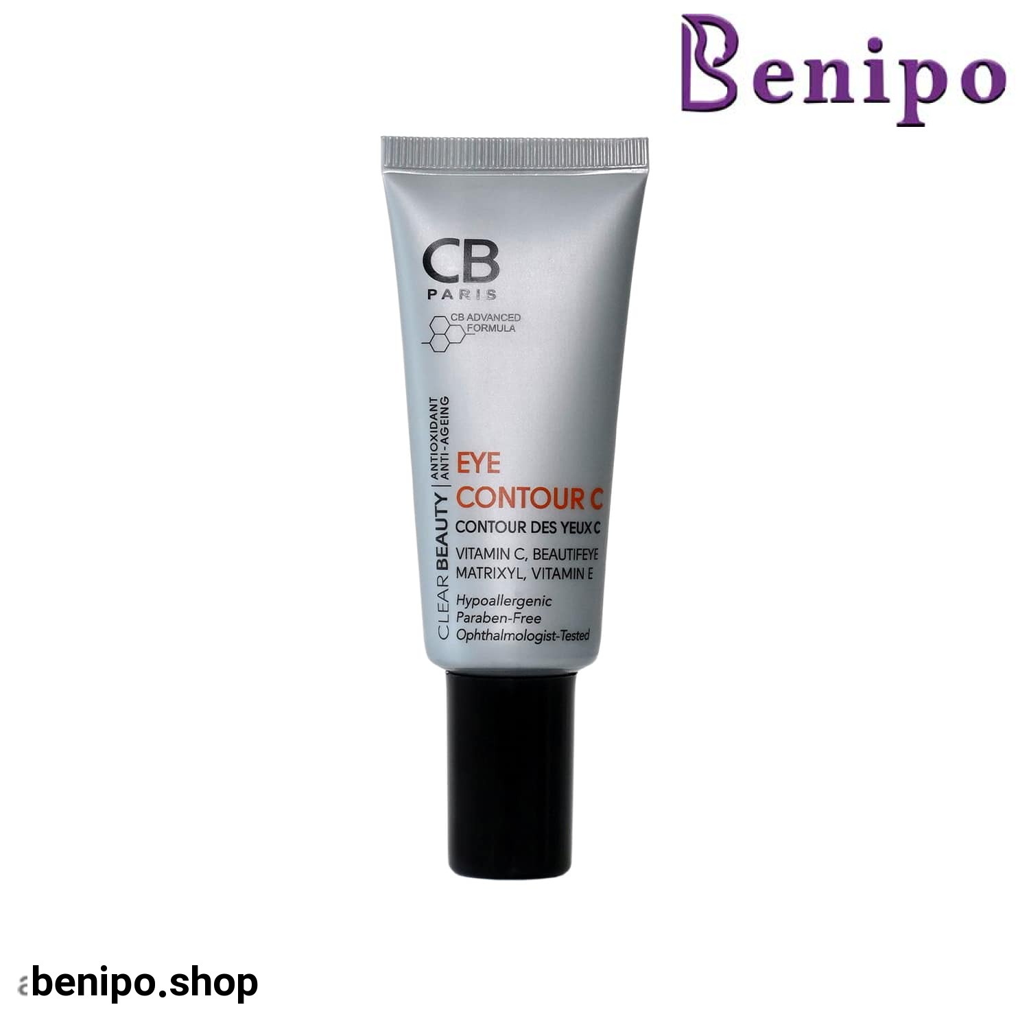 کرم دور چشم روشن کننده ویتامین C سی بی پاریس