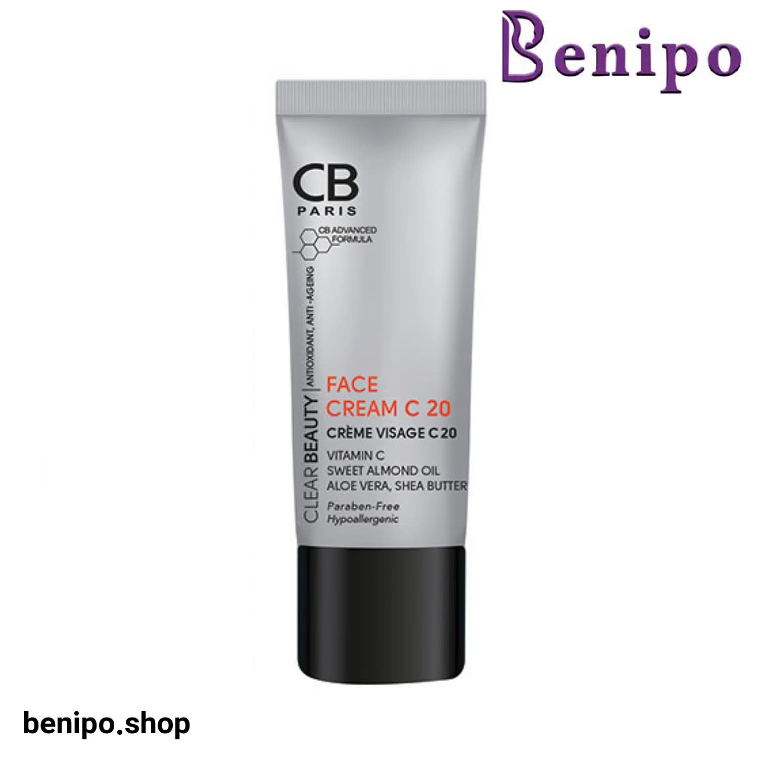 کرم ویتامین C صورت سی بی پاریس