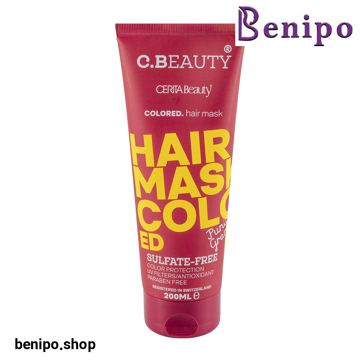 ماسک مو فاقد سولفات مناسب مو رنگ شده حجم 200 میلی لیتر