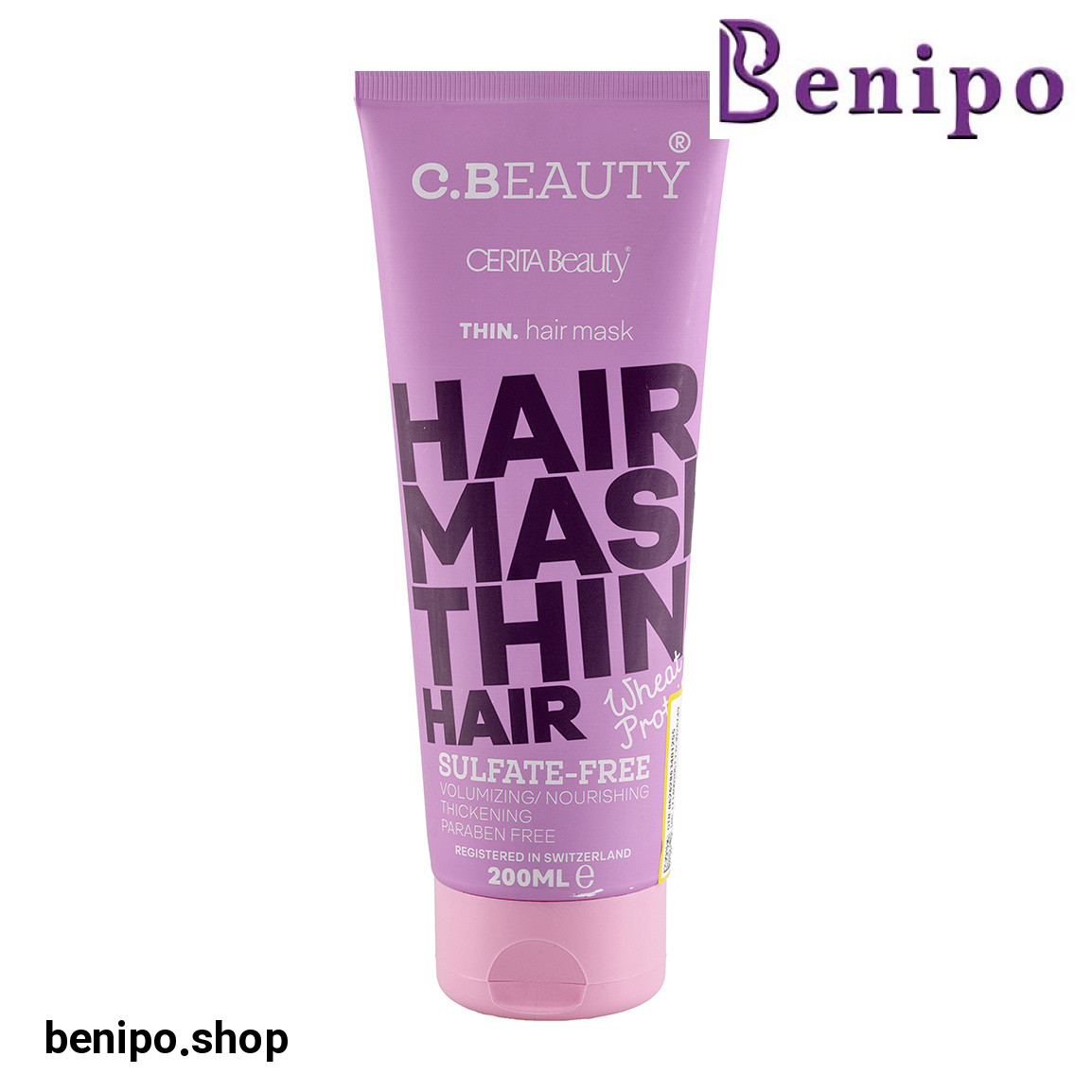 ماسک مو فاقد سولفات مناسب مو نازک حجم 200 میلی لیتر