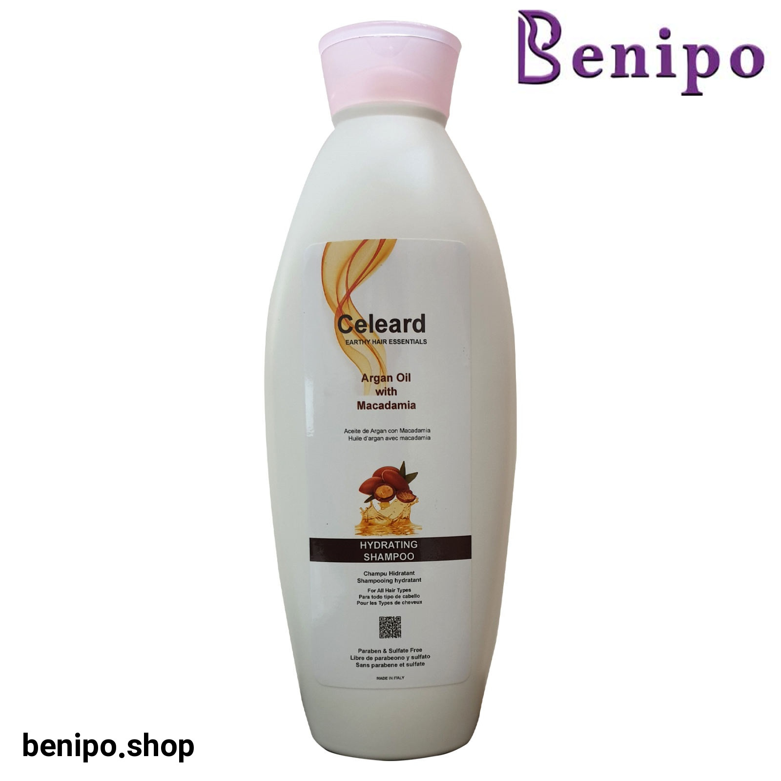 شامپو آرگان بدون سولفات 750میل