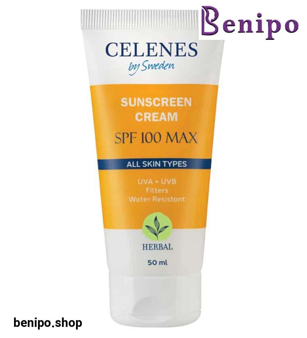 کرم ضد آفتاب هربال spf100 انواع پوست