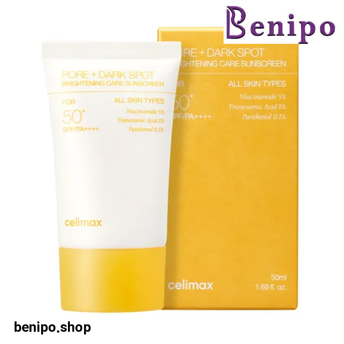 ضد آفتاب روشن کننده حجم 50 میلی لیتر