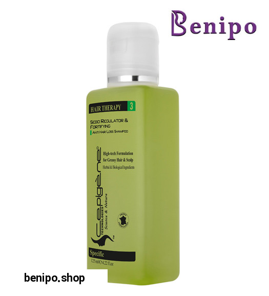 شامپو ضد ریزش، تنظیم کننده سبوم و تقویت کننده موهای چرب 125 میل تخصصی