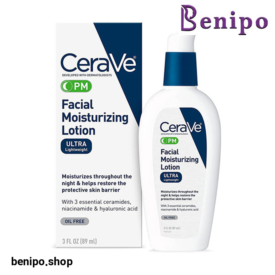 لوسیون شب آبرسان و ضد چروک صورت حجم 89 میلی لیتر