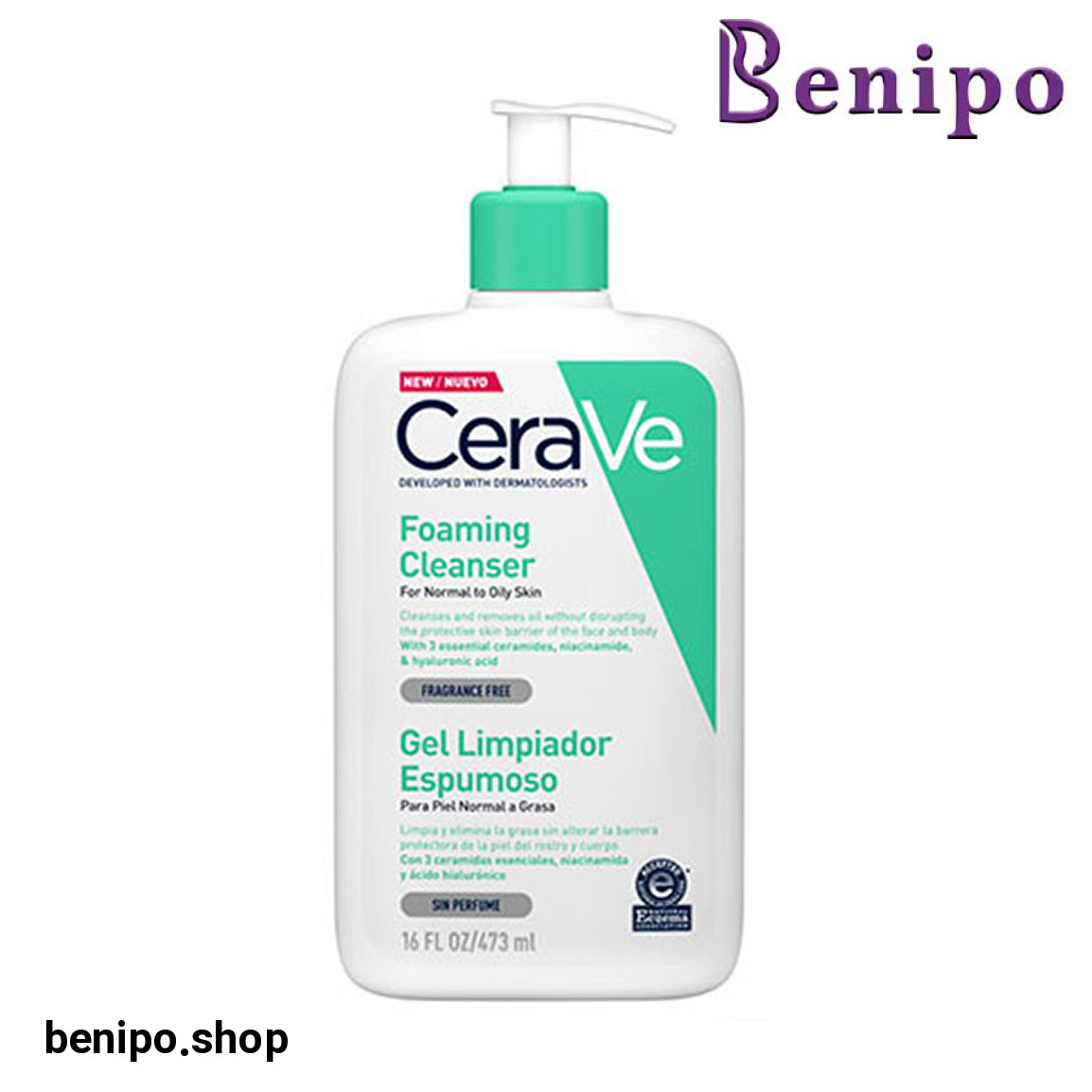 ژل شستشو مناسب پوست نرمال و چرب حجم 236 میلی لیتر