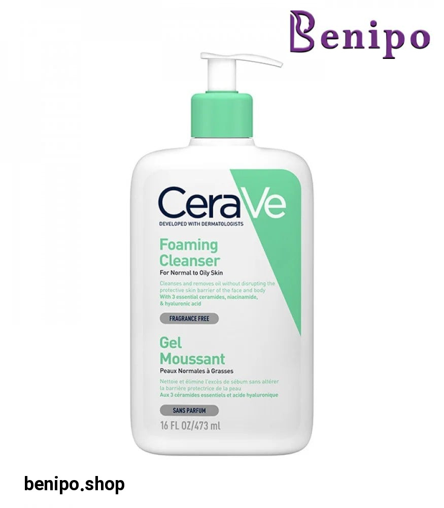 ژل شستشو مناسب پوست نرمال و چرب حجم 473 میلی لیتر