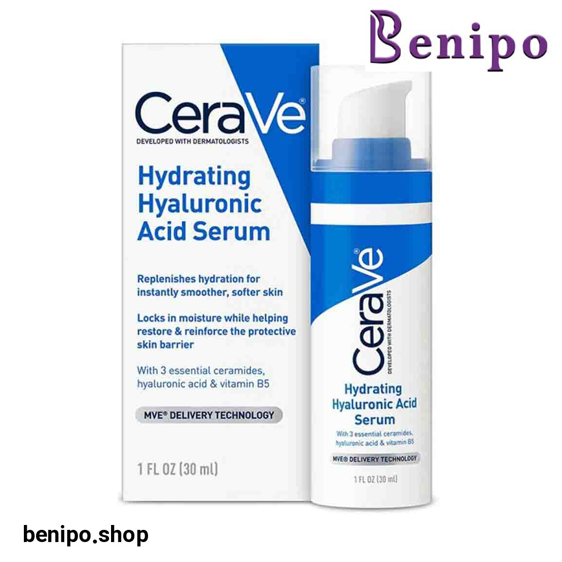 سرم آبرسان و حاوی هیالورونیک اسید حجم 30 میلی لیتر