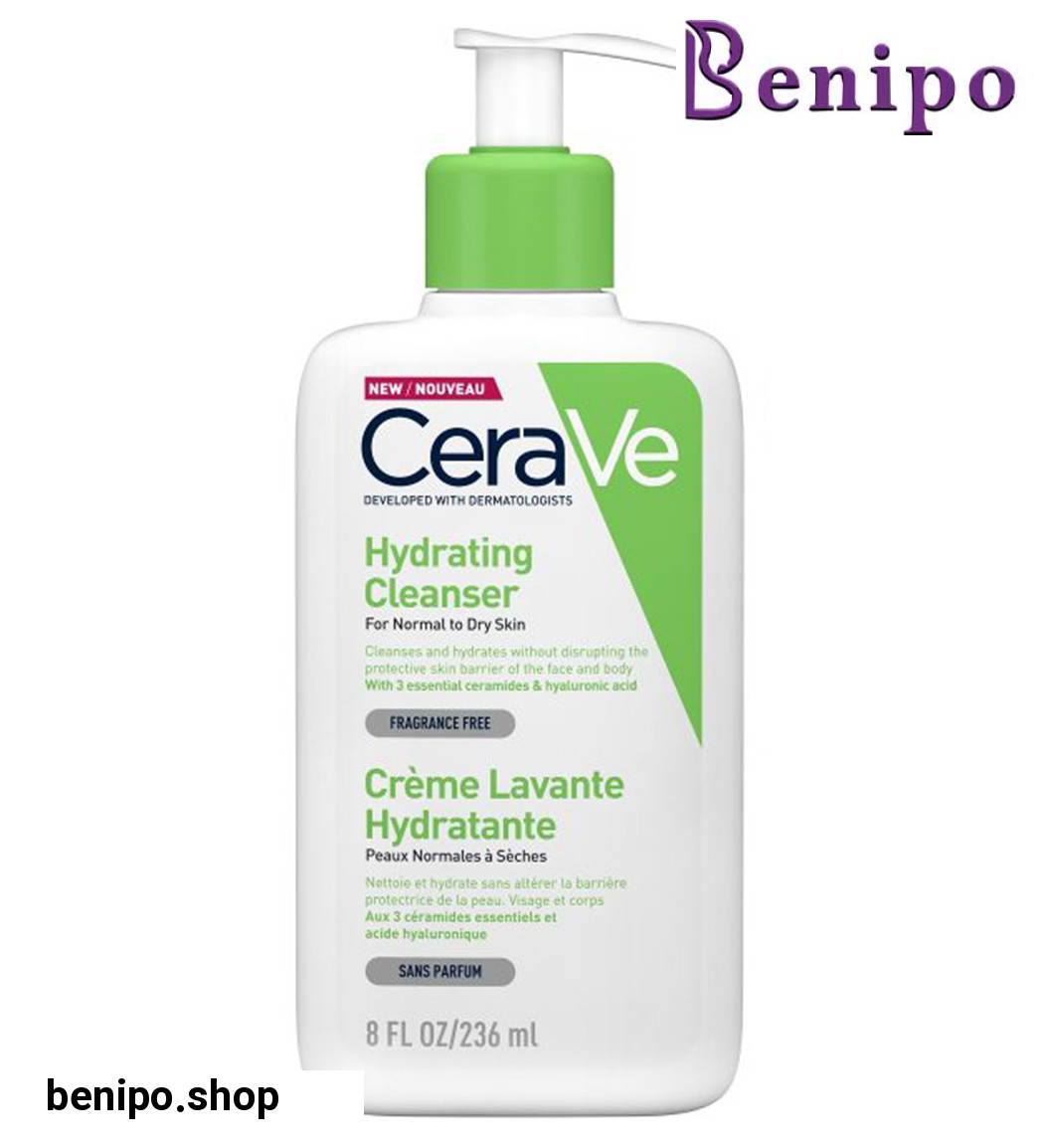 ژل شستشو و آبرسان پوست نرمال تا خشک 236میل