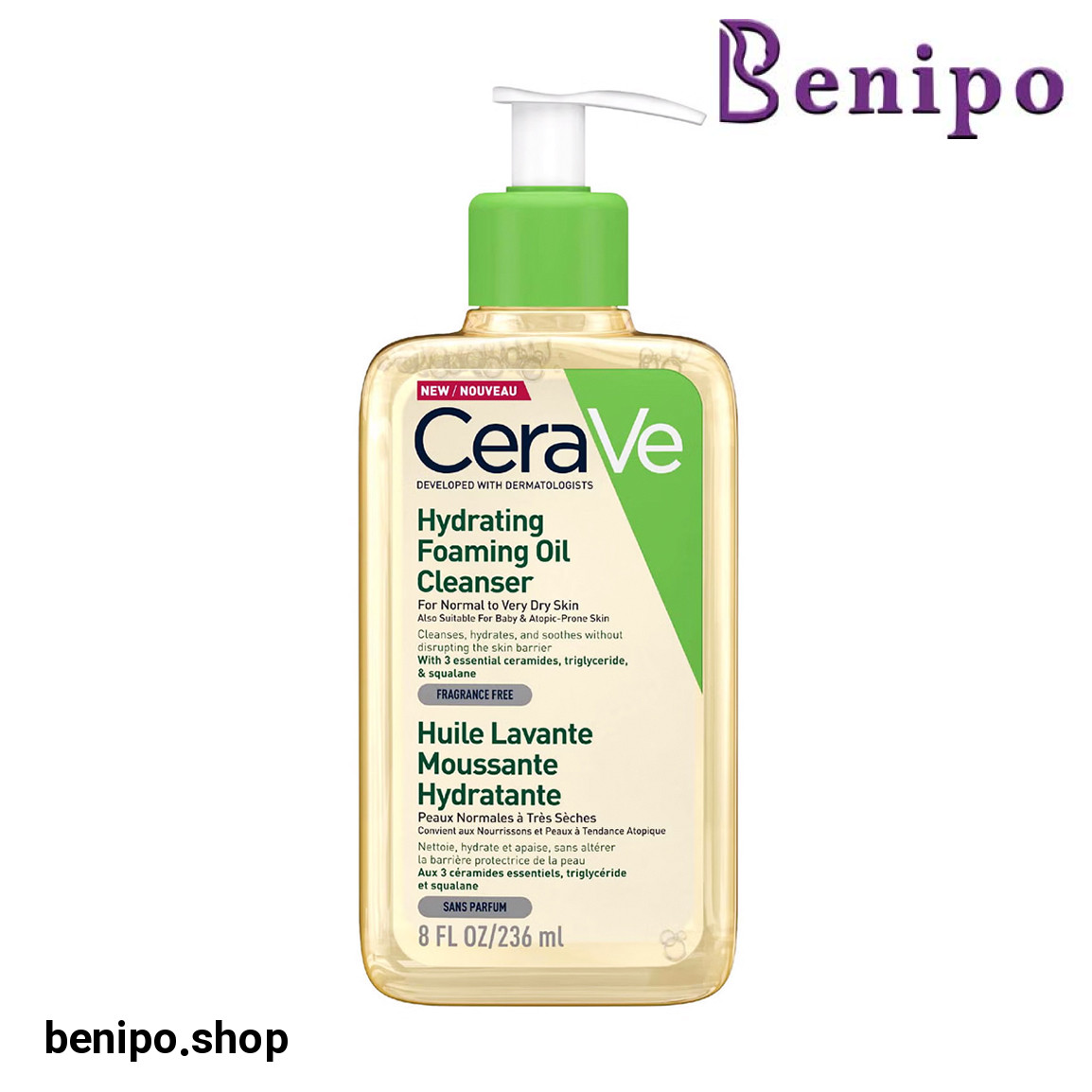 شوینده روغنی صورت حجم 236 میلی لیتر