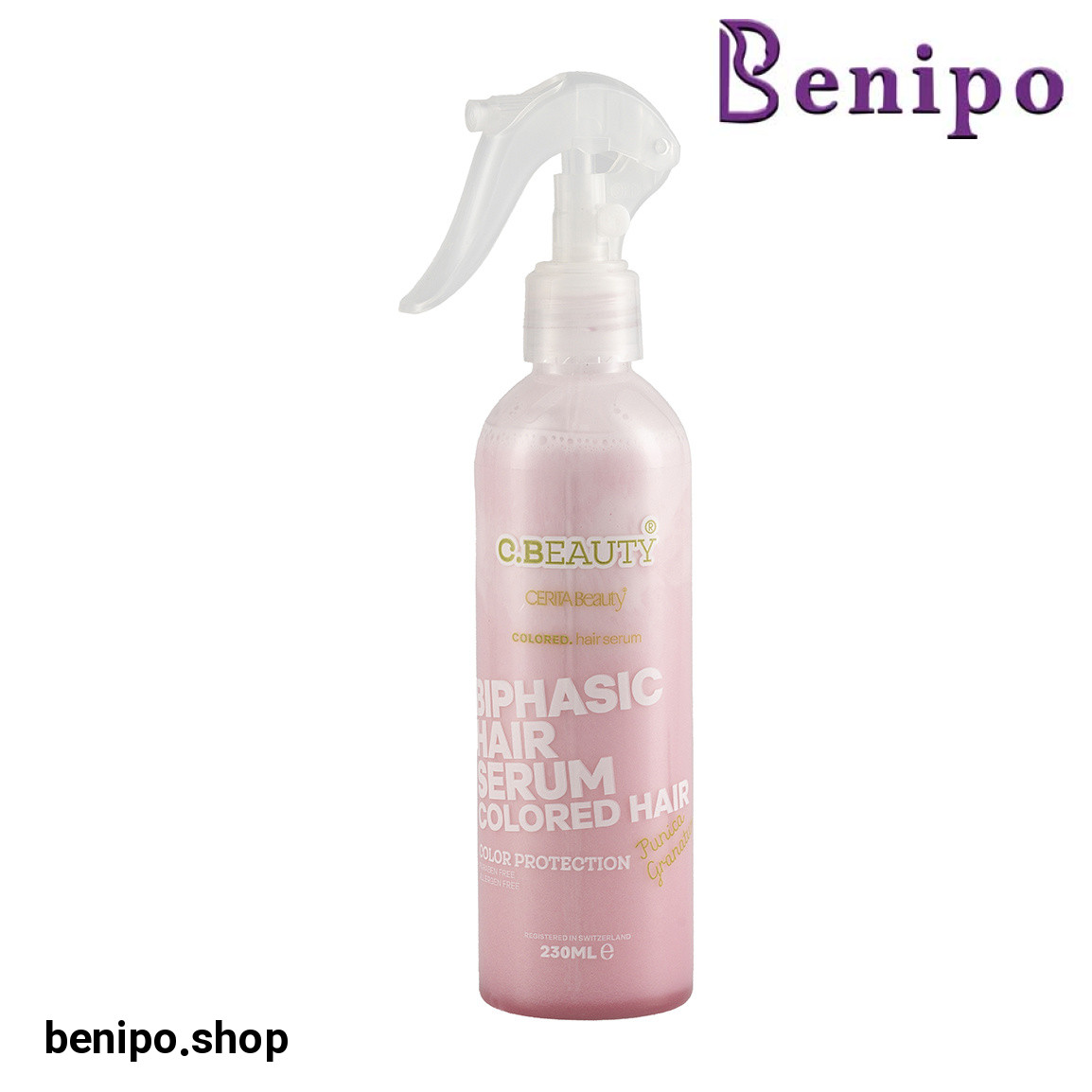 سرم دوفاز محافظ موهای رنگ شده بیوتی